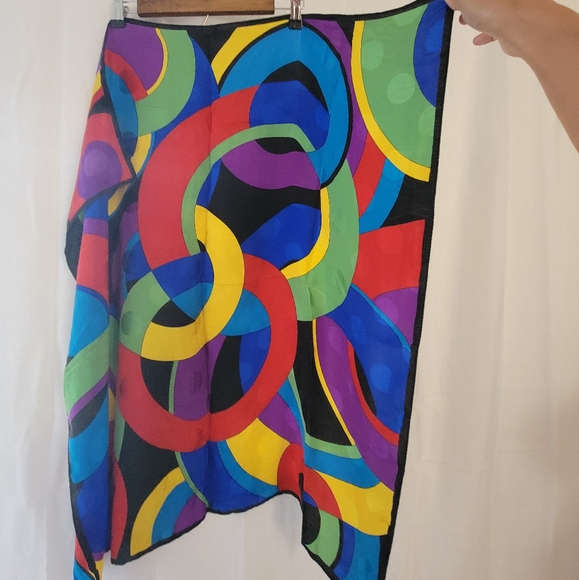 Beautiful Mark Cross Square Scarf - Picture 3 of 6